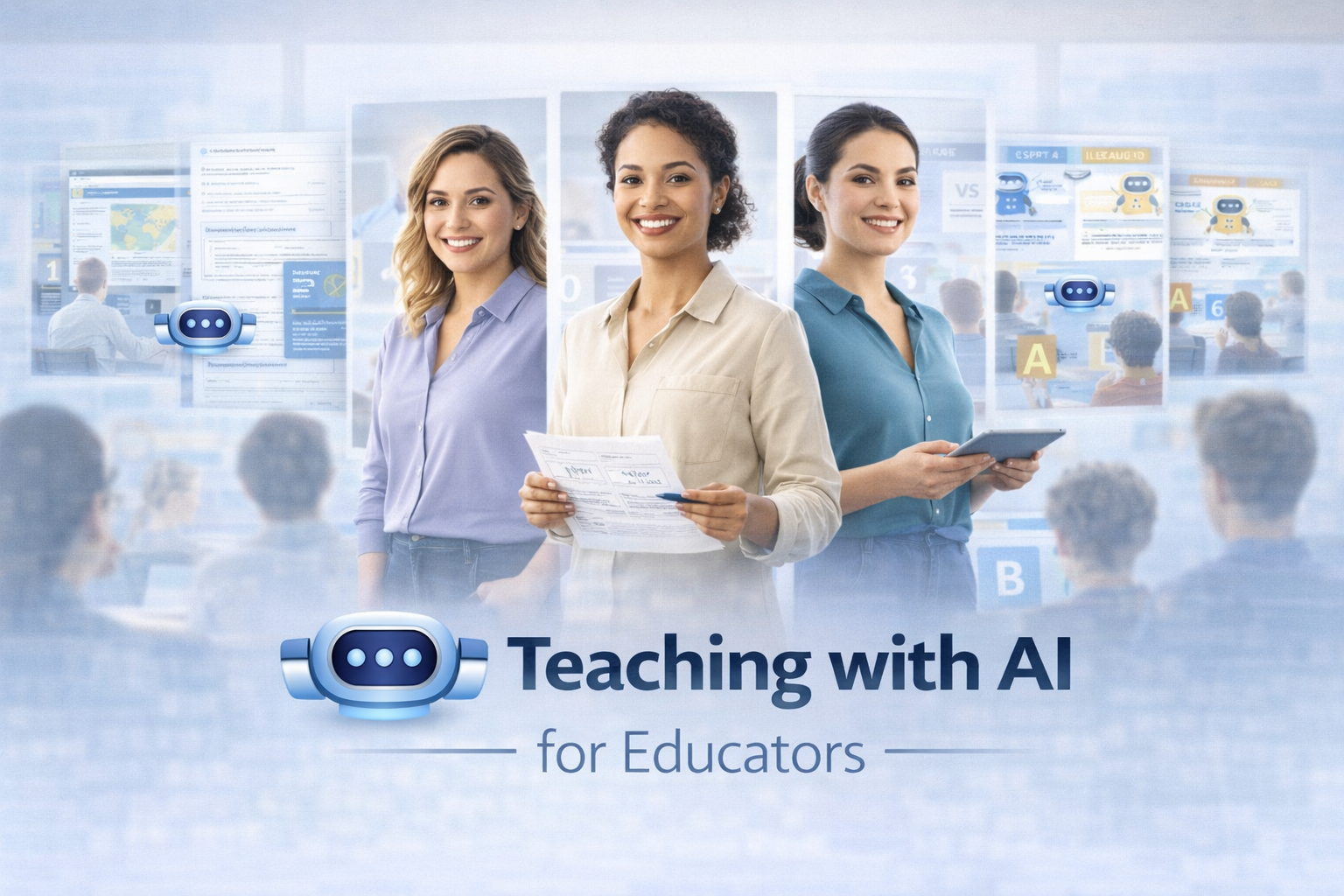 Teaching With AI: Practical Classroom Strategies That Actually Work course cover